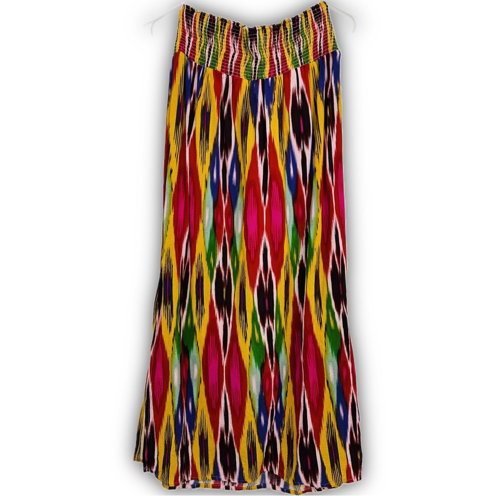 Vanessa Virginia Anthropology Appoline Ikat Long Maxi Skirt Size Small - Picture 2 of 6